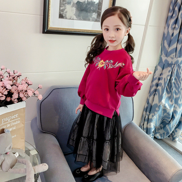 Παιδικό σετ  με τύπωμα λουλούδια