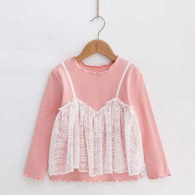 Bluza pentru copii actuala cu dantela in mai multe culori