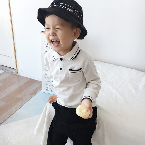 Bluza moderna pentru copii pentru baieti cu guler si buzunar in mai multe culori