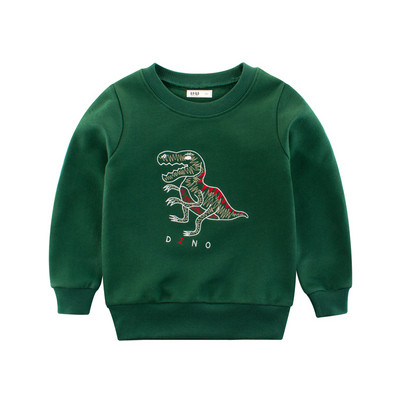 Παιδική καθημερινή μπλούζα με κέντημα για αγόρια σε διάφορα χρώματα