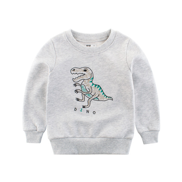 Παιδική καθημερινή μπλούζα με κέντημα για αγόρια σε διάφορα χρώματα