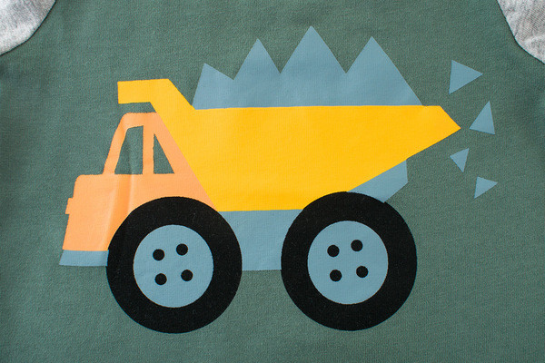 Παιδική μπλούζα για αγόρια με πράσινο χρώμα