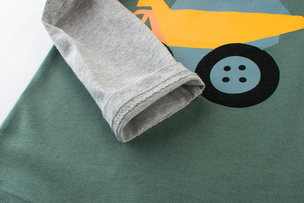 Παιδική μπλούζα για αγόρια με πράσινο χρώμα