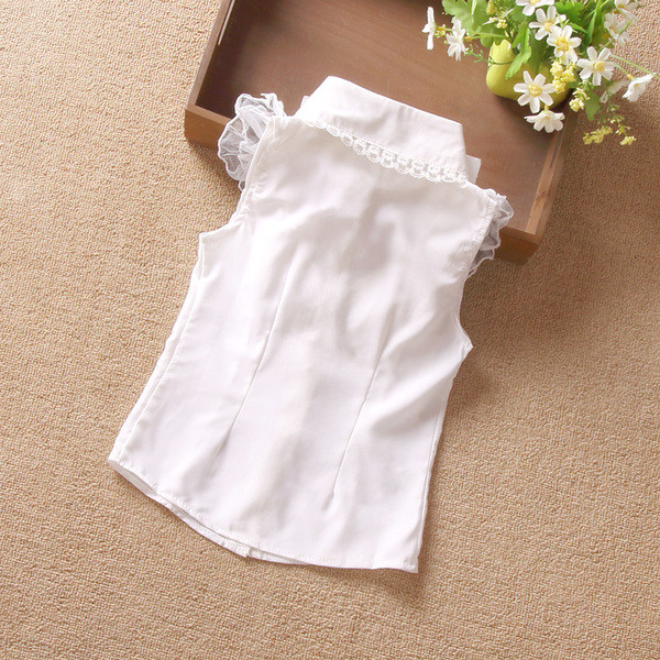 Modern gyereking japán ujjú, fehér csipke elemmel