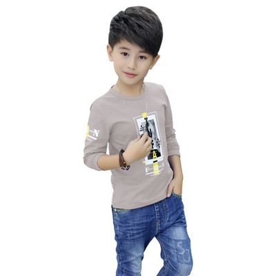 Lezser gyerek blúz fiúknak több színben, mintával