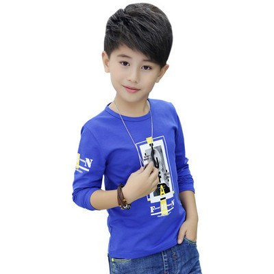 Lezser gyerek blúz fiúknak több színben, mintával