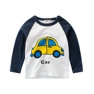 Pamut gyerekblúz több színben rátéttel