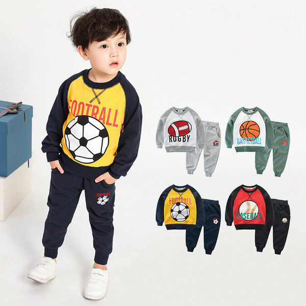 Sportos gyerek szett fiúknak különböző alkalmazásokkal