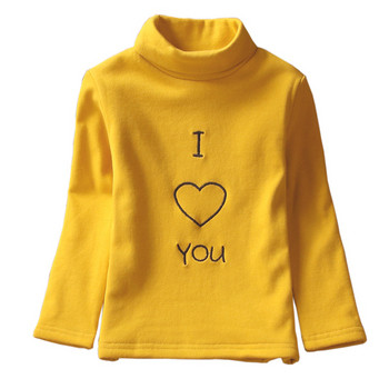 Μοντέρνα παιδική μπλούζα με απαλή επένδυση σε διάφορα χρώματα