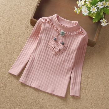 Ежедневна детска блуза за момичета в няколко модела и цвята 