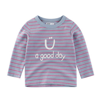 Παιδική ριγέ μπλούζα για αγόρια και κορίτσια σε τρία χρώματα