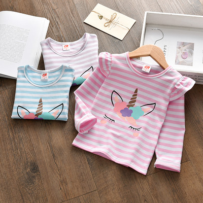 Casual παιδικές  μπλούζες σε τρία χρώματα με μια εκτύπωση