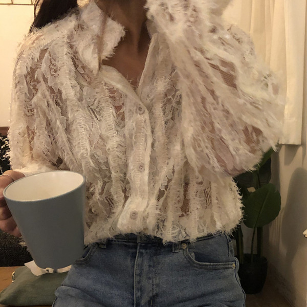 Stílusos női csipkeing két színben