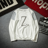 Férfi alkalmi blúz O-alakú gallérral - két színben