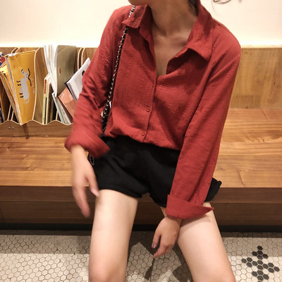 Kényelmes női ing négy színben