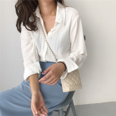 Kényelmes női ing négy színben