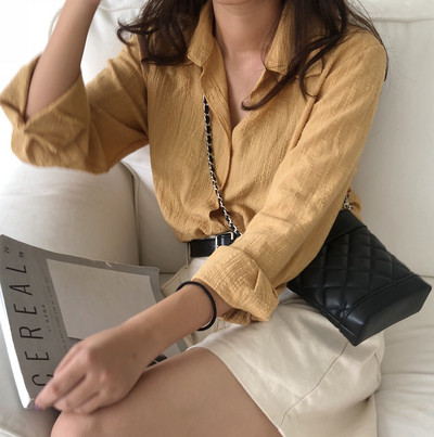 Kényelmes női ing négy színben