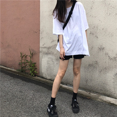 Καθημερινή μπλούζα για γυναίκες με πλευρικές σχισμές