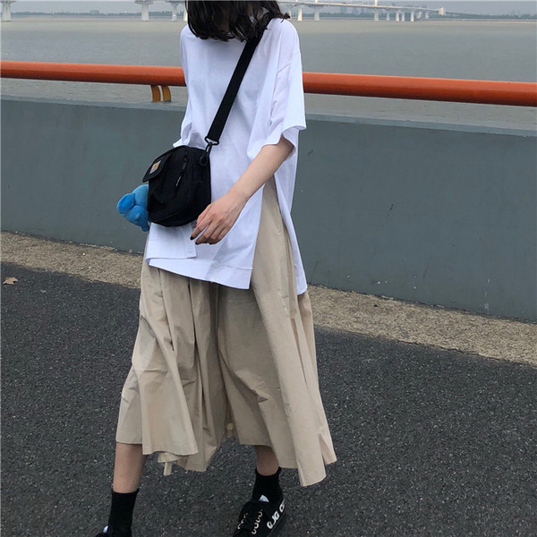 Καθημερινή μπλούζα για γυναίκες με πλευρικές σχισμές