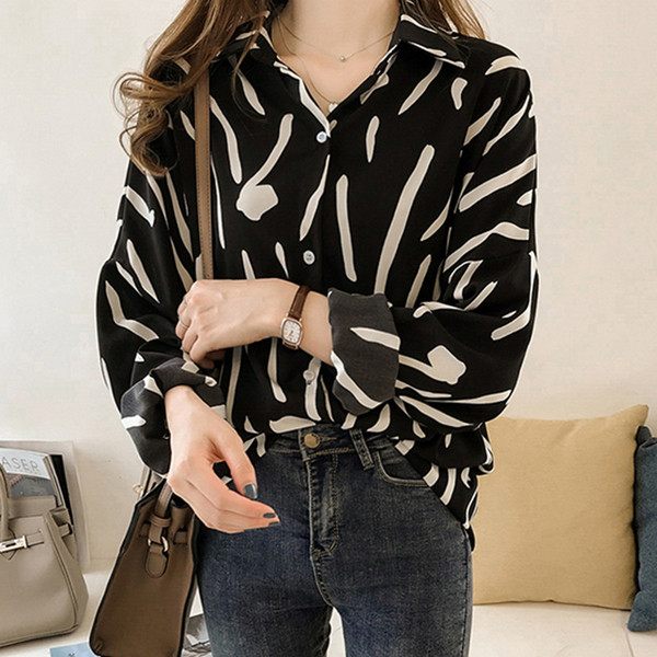 Női alkalmi ing virágos motívumokkal, fekete és bézs színben