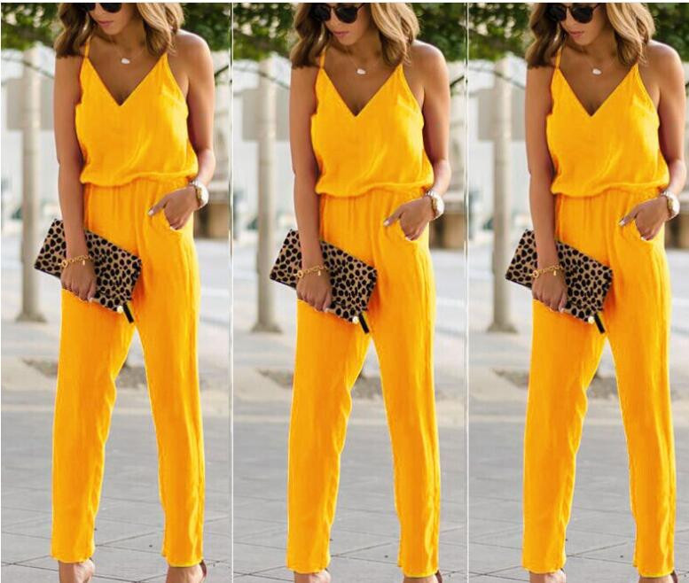 Κομψή γυναικεία ολόσωμη φόρμα σε τρία χρώματα