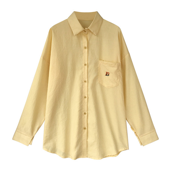 Modern női ing három színben hímzéssel