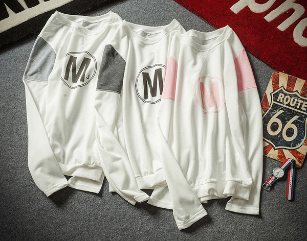 Alkalmi férfi blúz hosszú ujjal és O-alakú gallérral