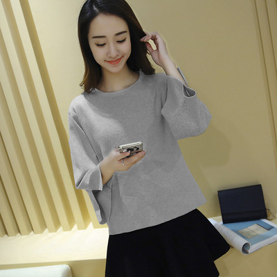 Κομψή γυναικεία  μπλούζα με μανίκι 3/4 σε διάφορα χρώματα