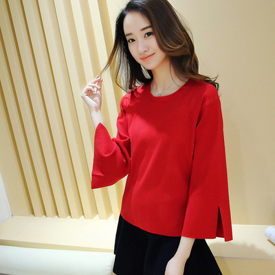 Κομψή γυναικεία  μπλούζα με μανίκι 3/4 σε διάφορα χρώματα