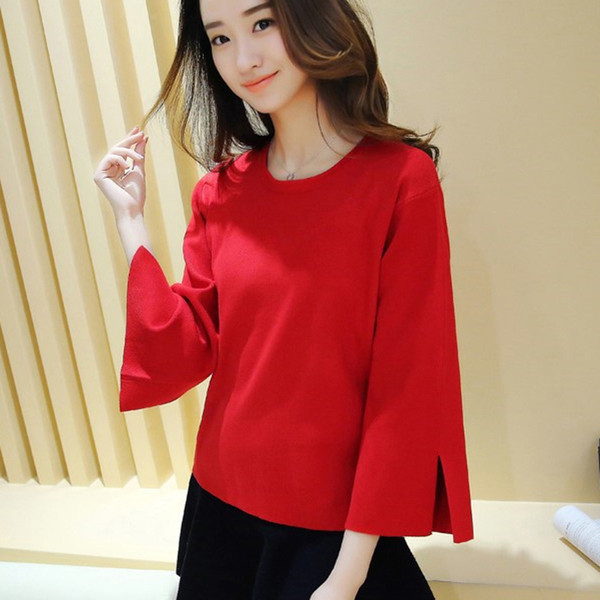 Κομψή γυναικεία  μπλούζα με μανίκι 3/4 σε διάφορα χρώματα