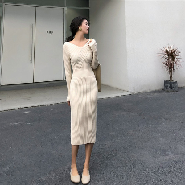 Lezser hosszú ruha két színben