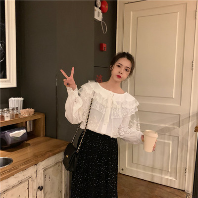 Női retro csipke ing, két színben