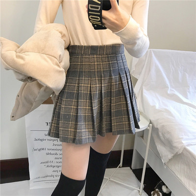 Μοντέρνα ρετρό γυναικεία φούστα σε διάφορα χρώματα