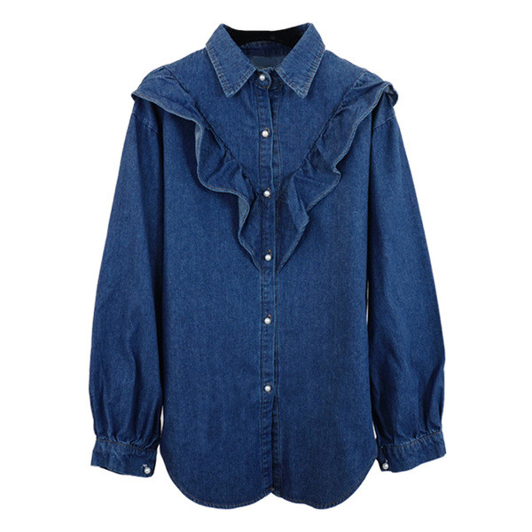 Jelenlegi női farmer ing két színben