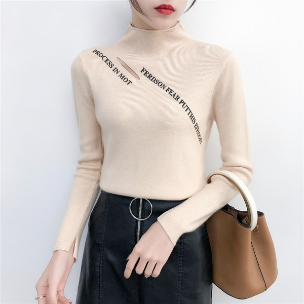 Női alkalmi blúz négy színben felirattal