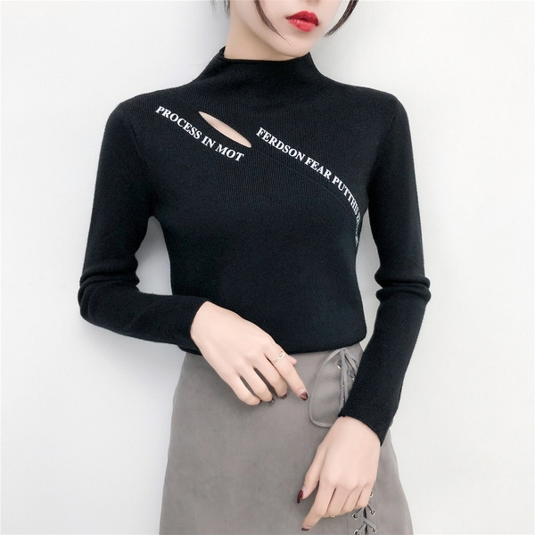 Női alkalmi blúz négy színben felirattal