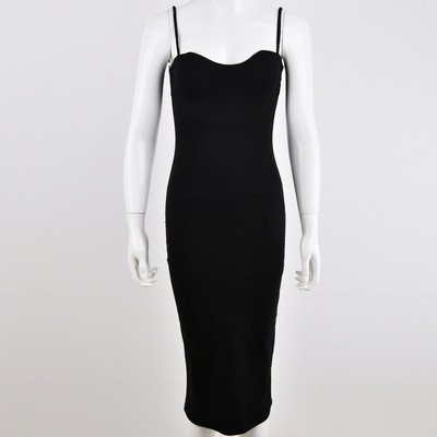 Μοντέρνο  γυναικείο φόρεμα  με λεπτούς ιμάντες σε διάφορα χρώματα