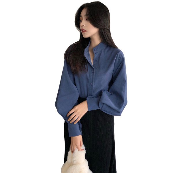 Stílusos női ing széles ujjal, három színben