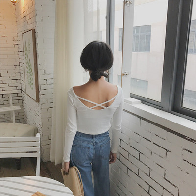 Γυναικεία κοντή καθημερινή  μπλούζα με κουμπιά σε δύο χρώματα