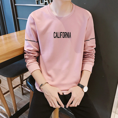 Μοντέρνα ανδρική μπλούζα  με επιγραφές σε διάφορα χρώματα