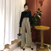 Elegáns női nadrág magas derékkal