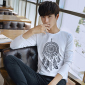 Modern férfi blúz rátéttel, több színben