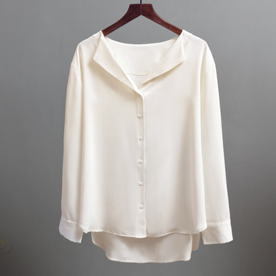 Elegáns női ing három színben, V-formával