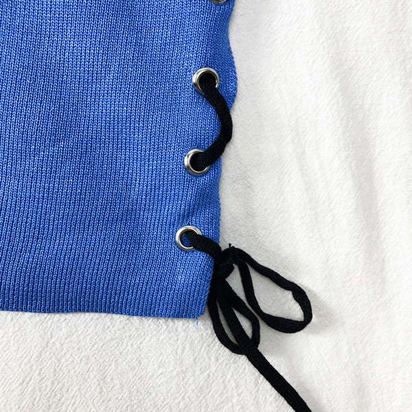 Napi női felső, három színben, oldalsó megkötővel