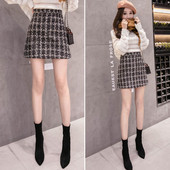 Aktuális női rövid szoknya két színben