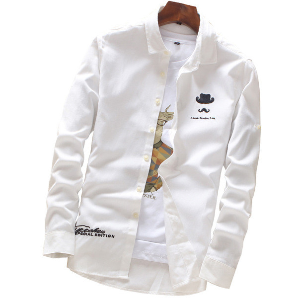 Férfi modern ingmodell Slim több színben