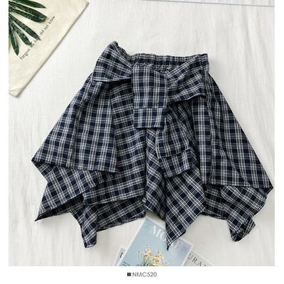 Aktuális női kockás szoknya különböző színekben