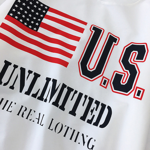 Női sportblúz, hosszú ujjú felirattal és nyomattal