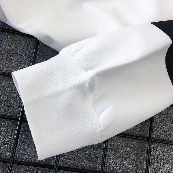 Női sportblúz, hosszú ujjú felirattal és nyomattal