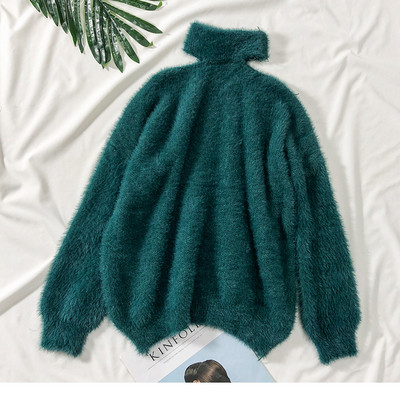 Modern női pehelypulóver több színben